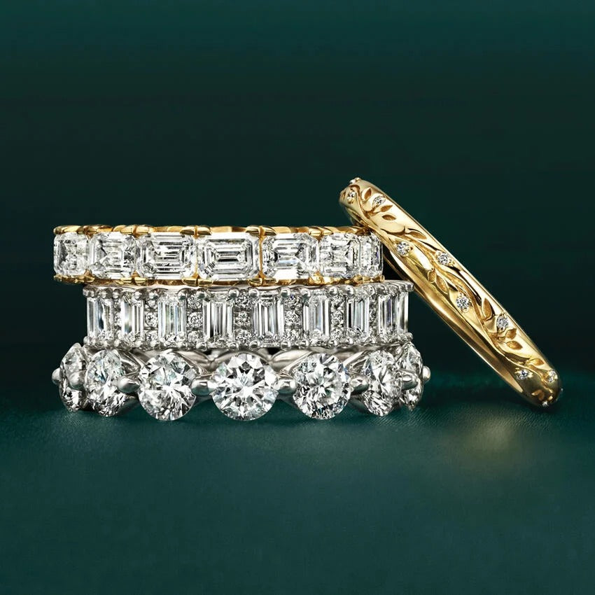 Gold Ring With Vine And Leaf Motifs